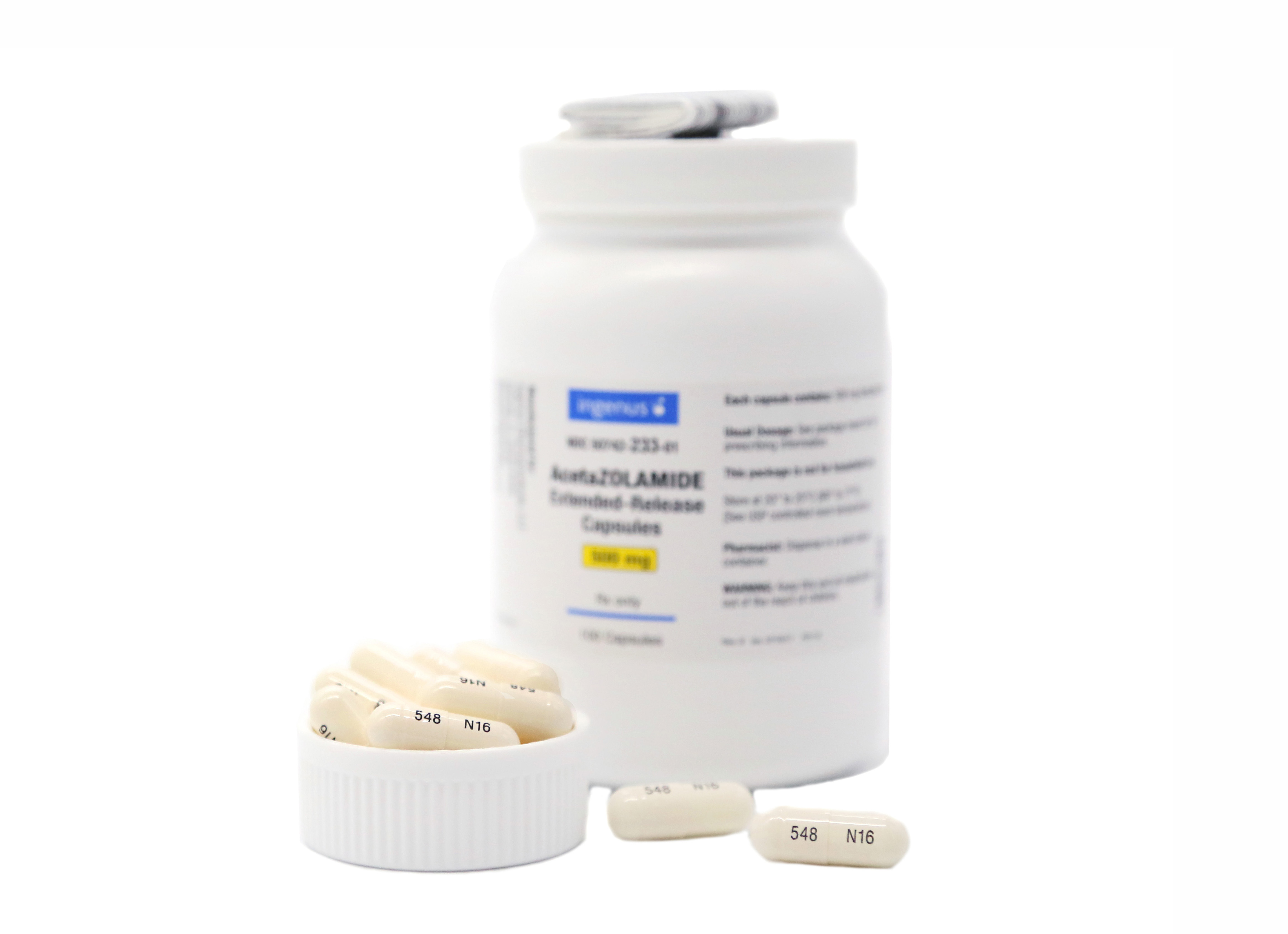 AcetaZOLAMIDE Extended-Release Capsules 